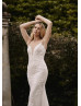 Spaghetti Straps Ivory Lace Tulle Fabulous Wedding Dress